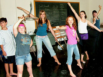 Theatre Arts School students